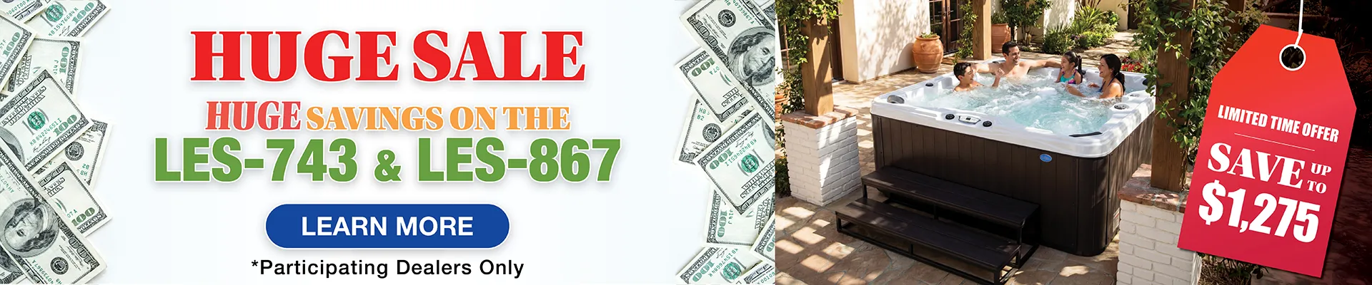 Calspas hot tub being used in a family setting - Gulfport